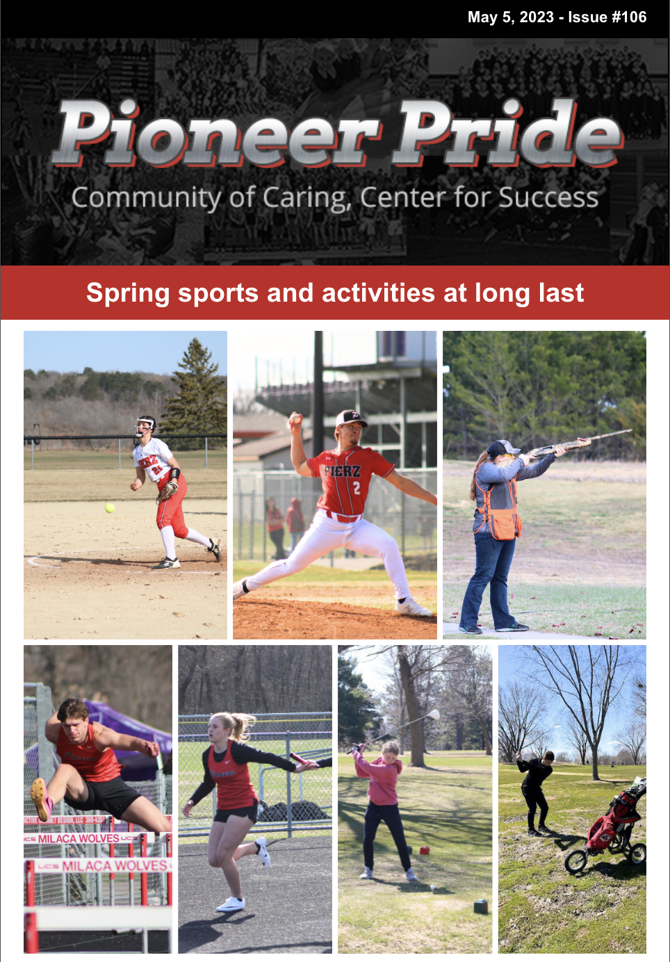PioneerPride newsletter